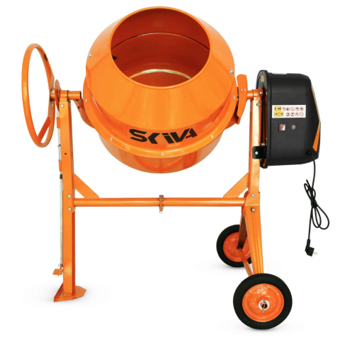 Betoniarka 200 litrów 1200W 230V SW-200 Skiva Betoniarka 200 litrów 1200W 230V SW-200 Skiva