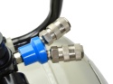 Kompresor olejowy 100L 230V 380L/min sprężarka 2 tłoki 8 bar