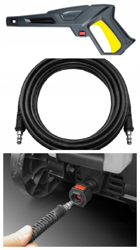 Myjka ciśnieniowa LVR4 180 bar 2500W ZESTAW XL Myjka ciśnieniowa LVR4 180 bar 2500W ZESTAW XL