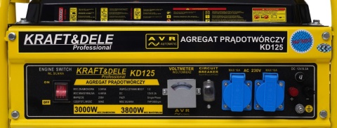 Agregat prądotwórczy 3800W 12/230V KD125