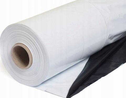 Folia pryzmowa kiszonkarska 10x33 100mikr PLUS czarno-biała SILO-VIT