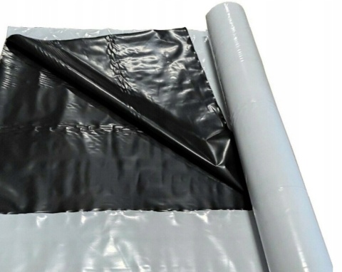 Folia pryzmowa kiszonkarska 8x33 100mikr PLUS czarno-biała SILO-VIT