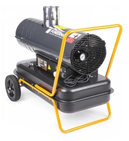 Nagrzewnica 30kW dmuchawa OLEJOWA spalinowa z kominem PM-NAG-30SKN