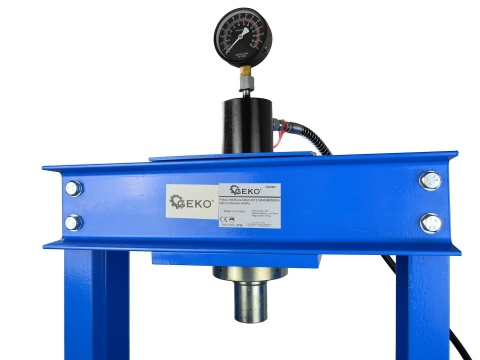 Prasa hydrauliczna 30T z manometrem i dwustopniową pompą