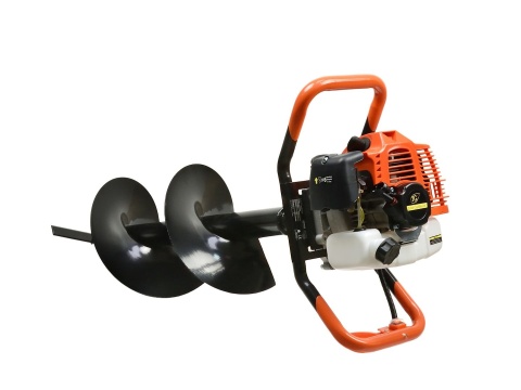 Świder spalinowy + wiertła 10cm,20cm,30cm + adapter 50cm