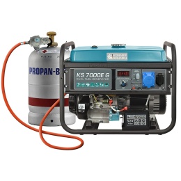 Agregat Generator benzynowo-gazowy 5,5kW KS 7000E G