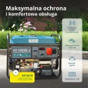 Agregat Generator benzynowy 8,0kW KS 10000E-3 Könner & Söhnen