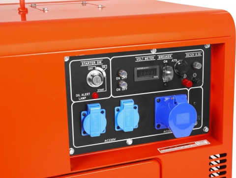 Agregat Prądotwórczy 230V 7kW 10KM Diesel + ATS KD3242