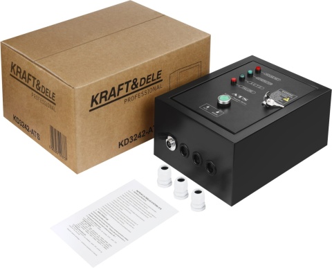 Agregat Prądotwórczy 230V 7kW 10KM Diesel + ATS KD3242