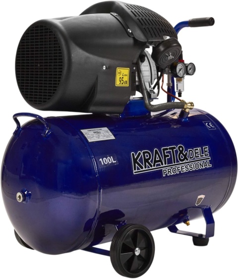 Kompresor olejowy 100L 2 tłoki 230V