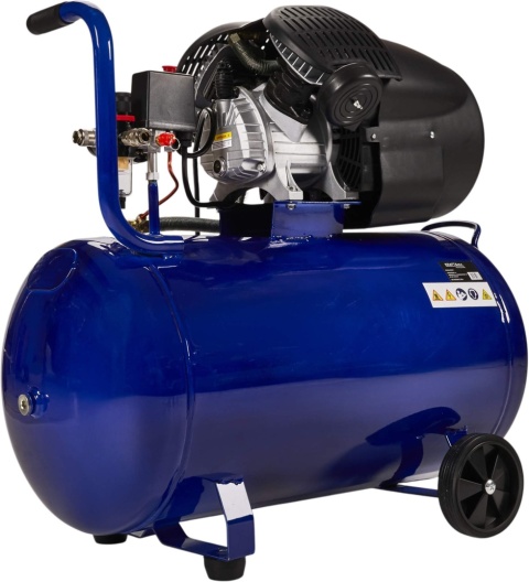 Kompresor olejowy 100L 2 tłoki 230V