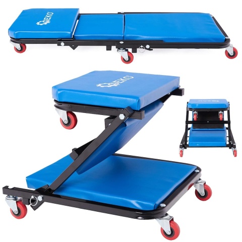 Leżanka warsztatowa - taboret 2w1 (930x420x120mm)