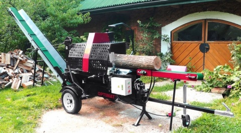 Łuparka spalinowa - piła 12 ton OPTIMAT Titanium CLS 12