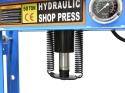 Prasa hydrauliczna 50T z manometrem i dwustopniową pompą