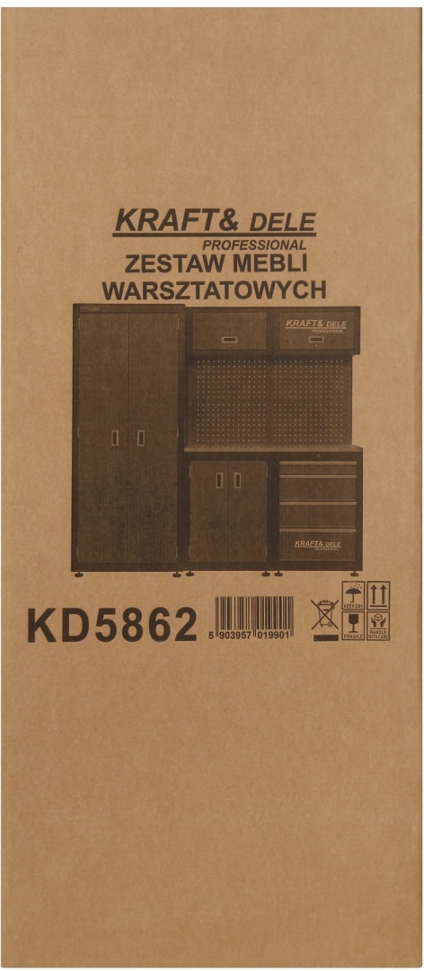 ZESTAW MEBLI WARSZTATOWYCH