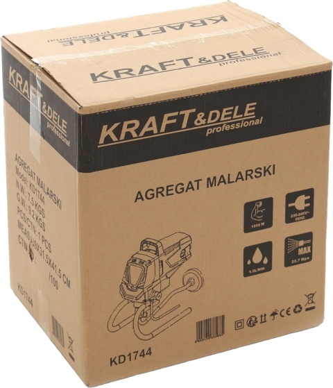 Agregat malarski tłokowy 1500W