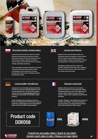Rozcieńczalnik uniwersalny 5L